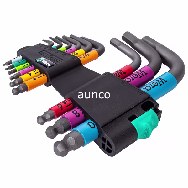 05133164001 950/9 Hex-Plus Multicolour 2 Short L-Key Set | Wera - Image 2