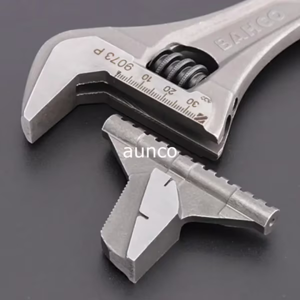 9073P 12" Ergo Reversible Jaw Adjustable Wrench | Bahco - Image 3