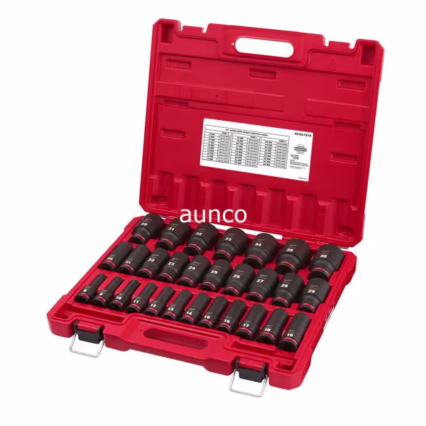 49-66-7015 29pc 1/2" Dr Metric Deep Impact Sockets | Milwaukee - Image 3