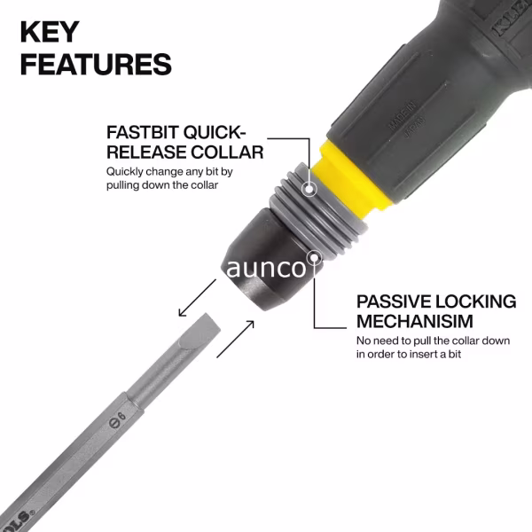 32960A Fastbit Tru-Grip Screwdriver | Klein Tools - Image 3