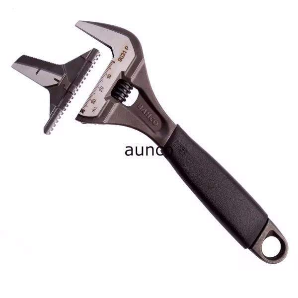 9031 P 8" Ergo Reversible Wide Jaw Adjustable Wrench | Bahco - Image 3