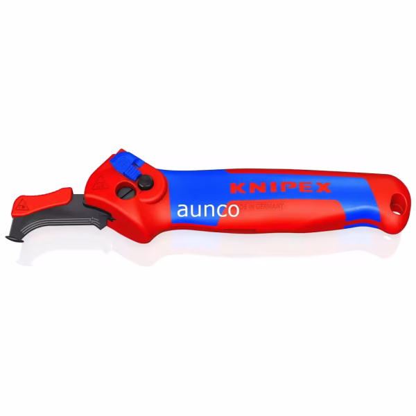 16 50 145 SB Ratcheting Cable Stripping Knife | Knipex