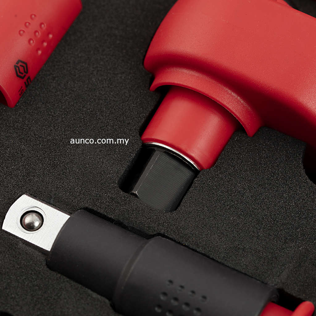 09267 20Pc 1/2" Dr. Metric VDE Insulated Socket Set | Sata - Image 7