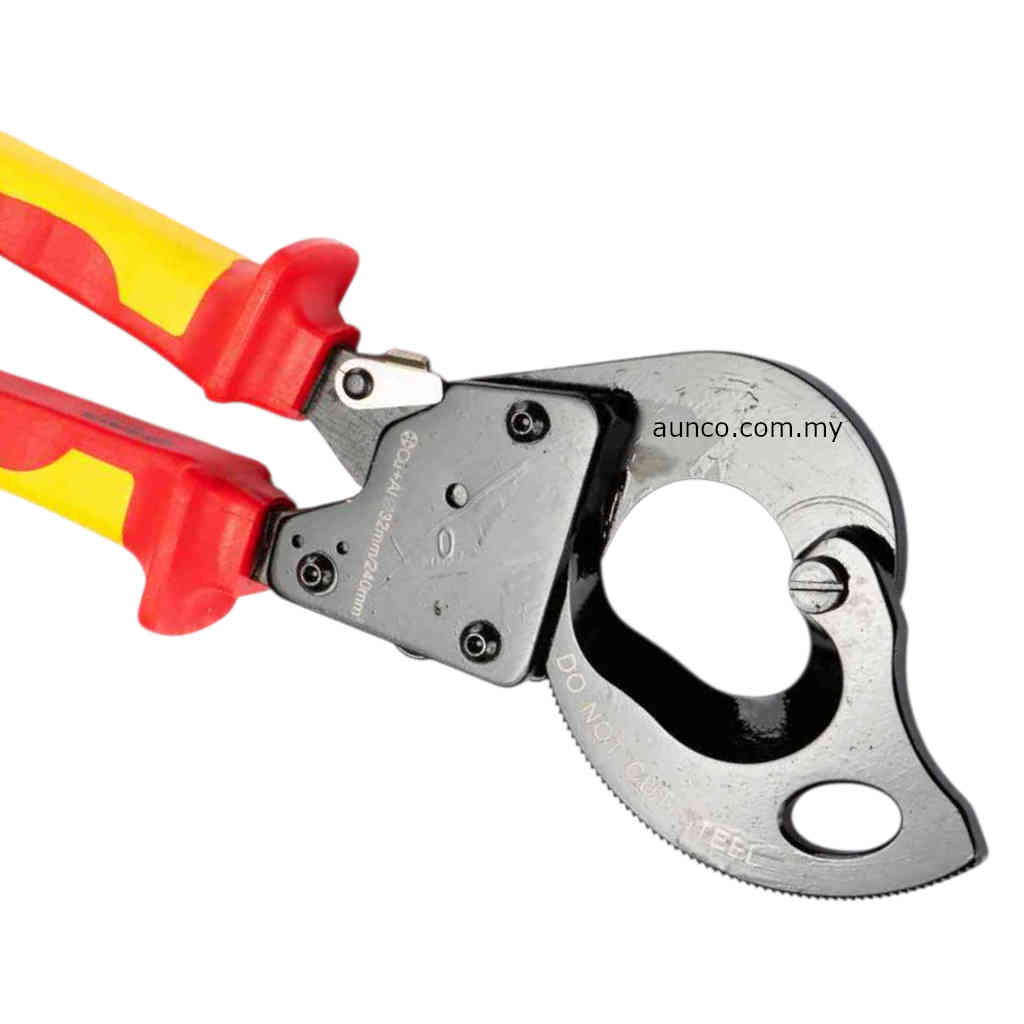 93113 VDE Insulated Ratcheting 240sqmm Cable Cutter | SATA - Image 4