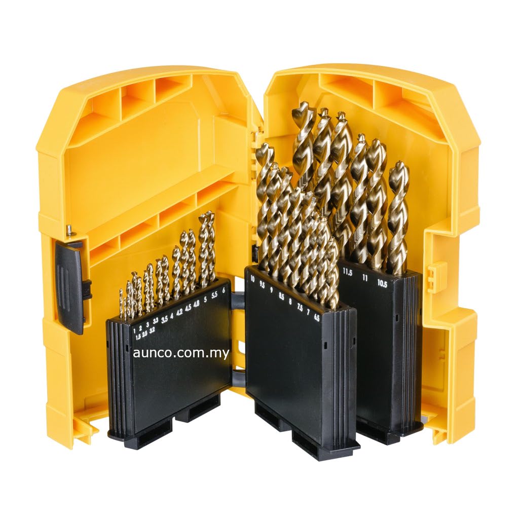 DT7926-XJ Extreme 2 HSS-G 29pc Metal Drill Bit Set | Dewalt