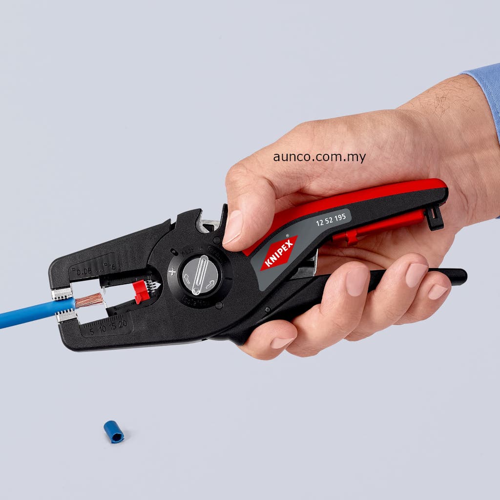 12 52 195 SB PreciStrip16 Automatic Insulation Stripper | Knipex - Image 5