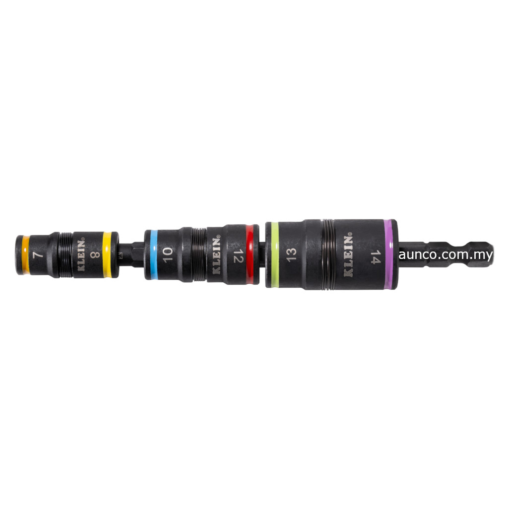 32933M 6-in-1 Impact Rated Metric Flip Socket Set | Klein Tools