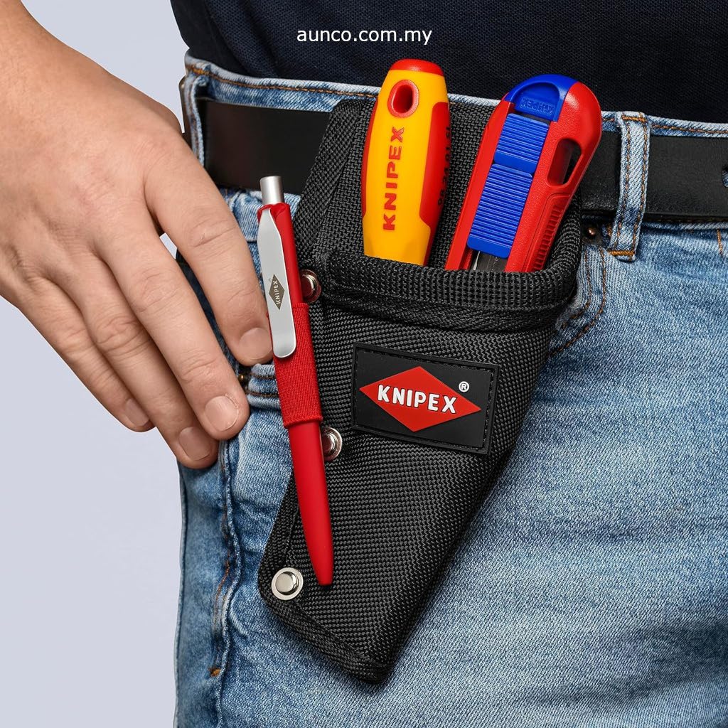 00 19 75 LE Empty Belt Pouch for 95 05 20 Angled Electricians' Shears | Knipex - Image 5