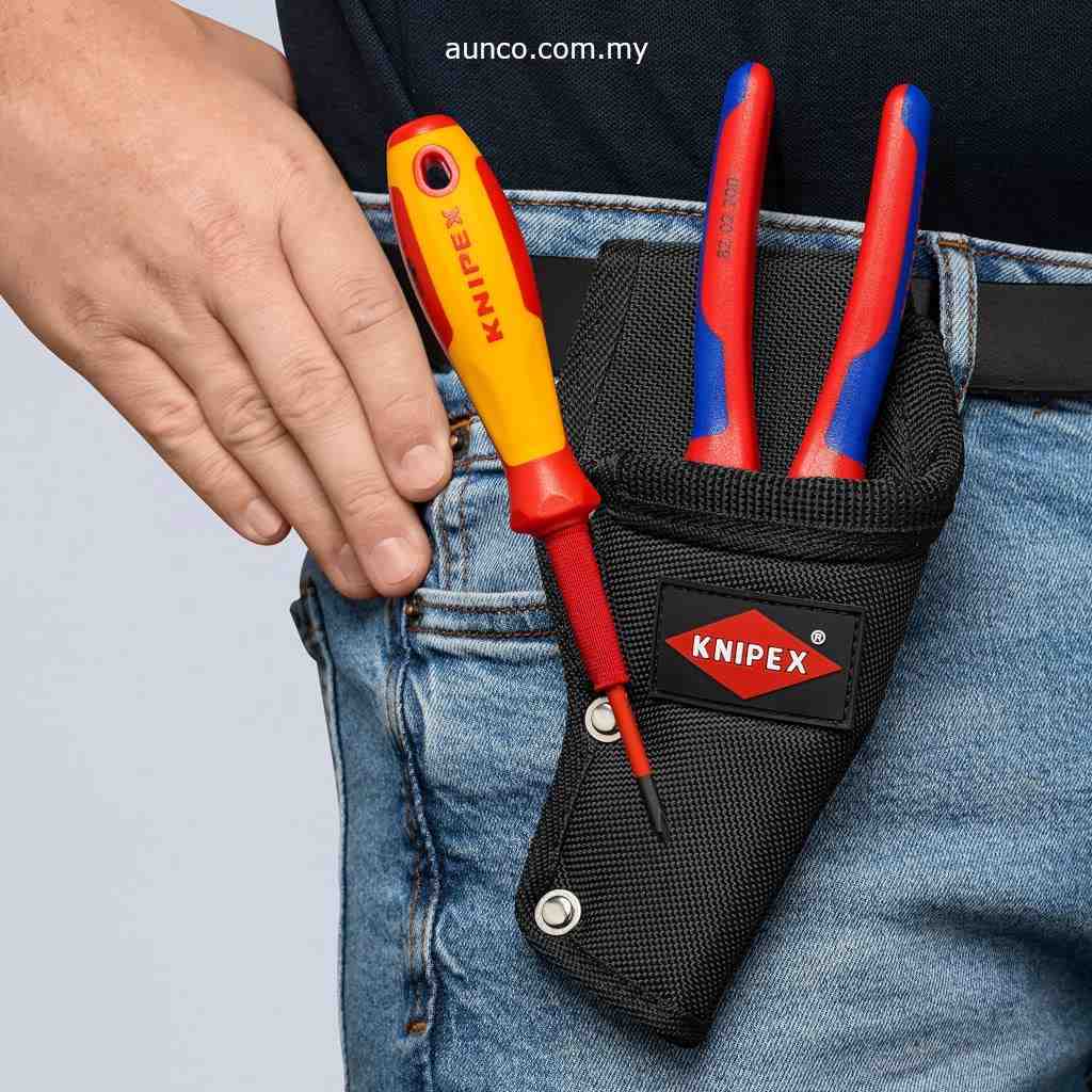 00 19 75 LE Empty Belt Pouch for 95 05 20 Angled Electricians' Shears | Knipex - Image 6