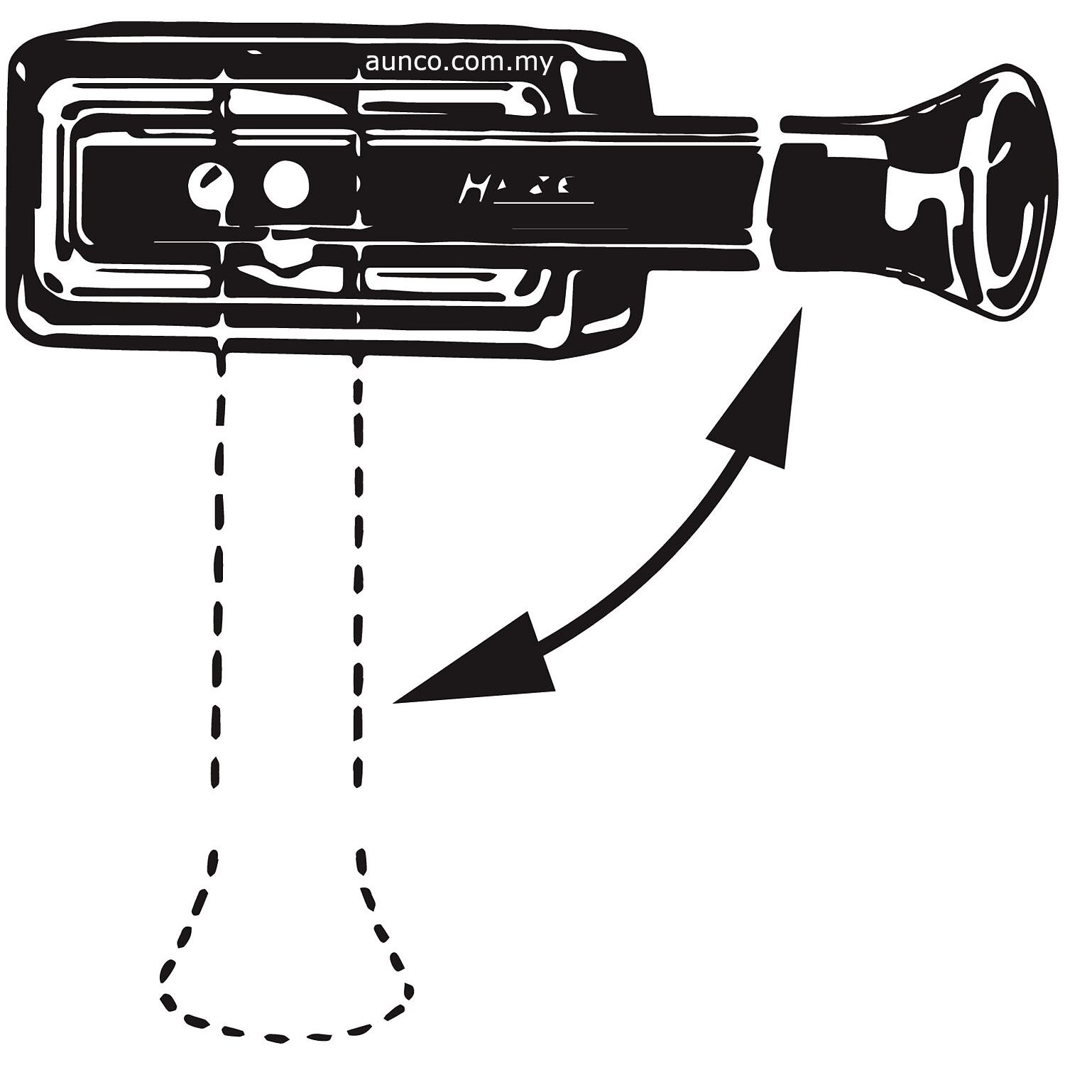 1959-4 White Special Bumping Mallet | Hazet - Image 2